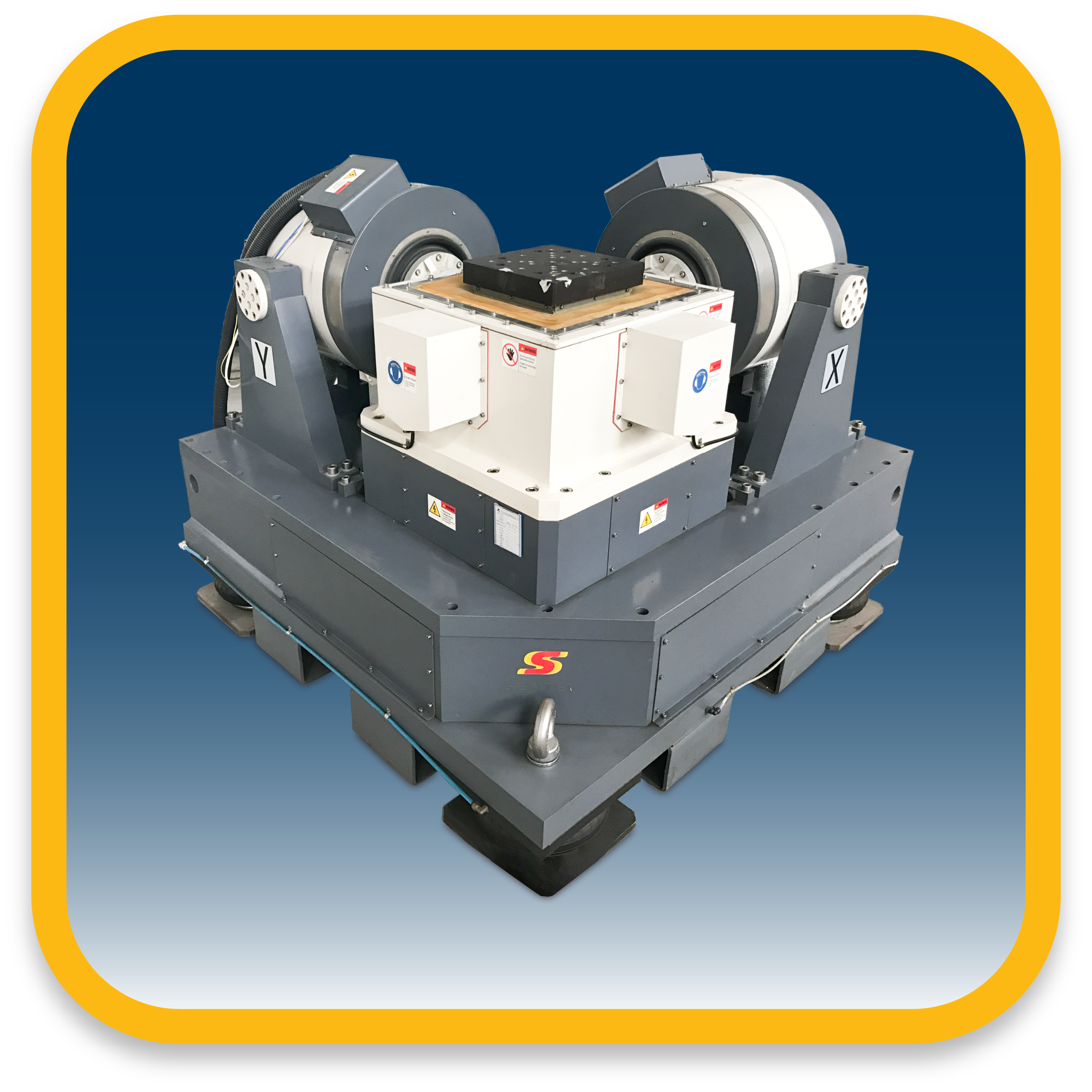 Extra High-Force Water-Cooled Shakers